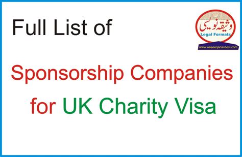 charity organizations in uk with visa sponsorship|Charity Visa Sponsorship UK .